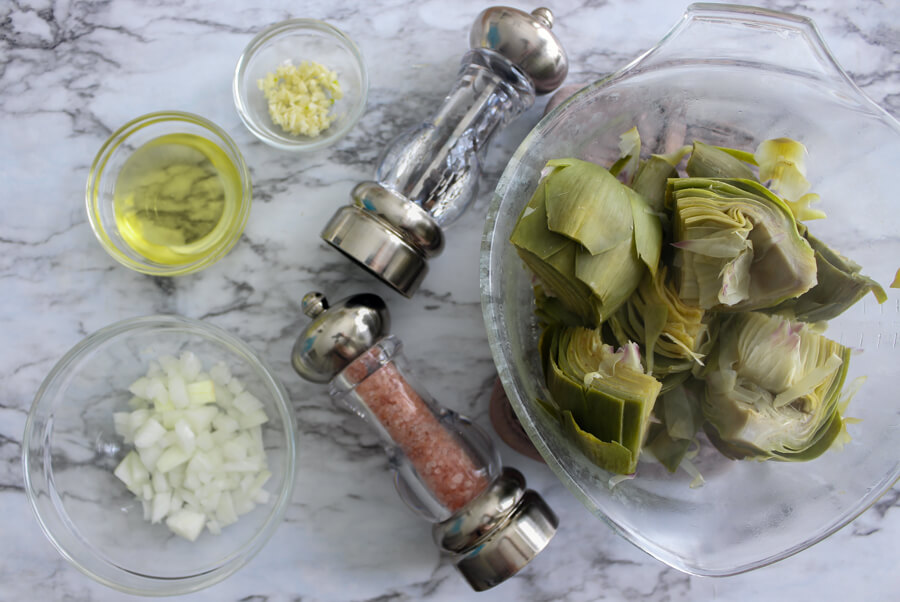 Julia Child Braised Artichokes