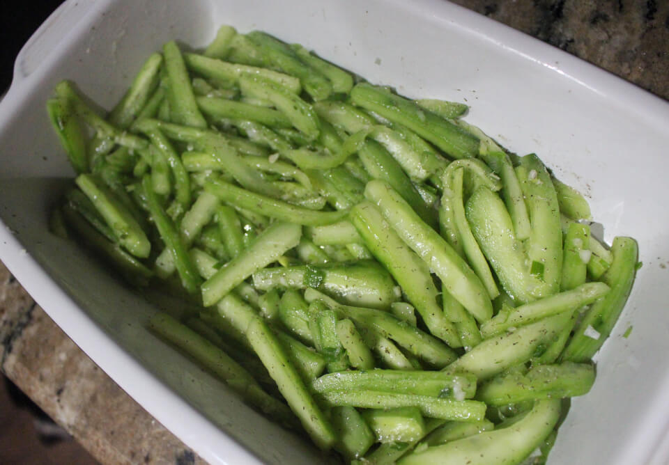 Baked Cucumbers Julia Child