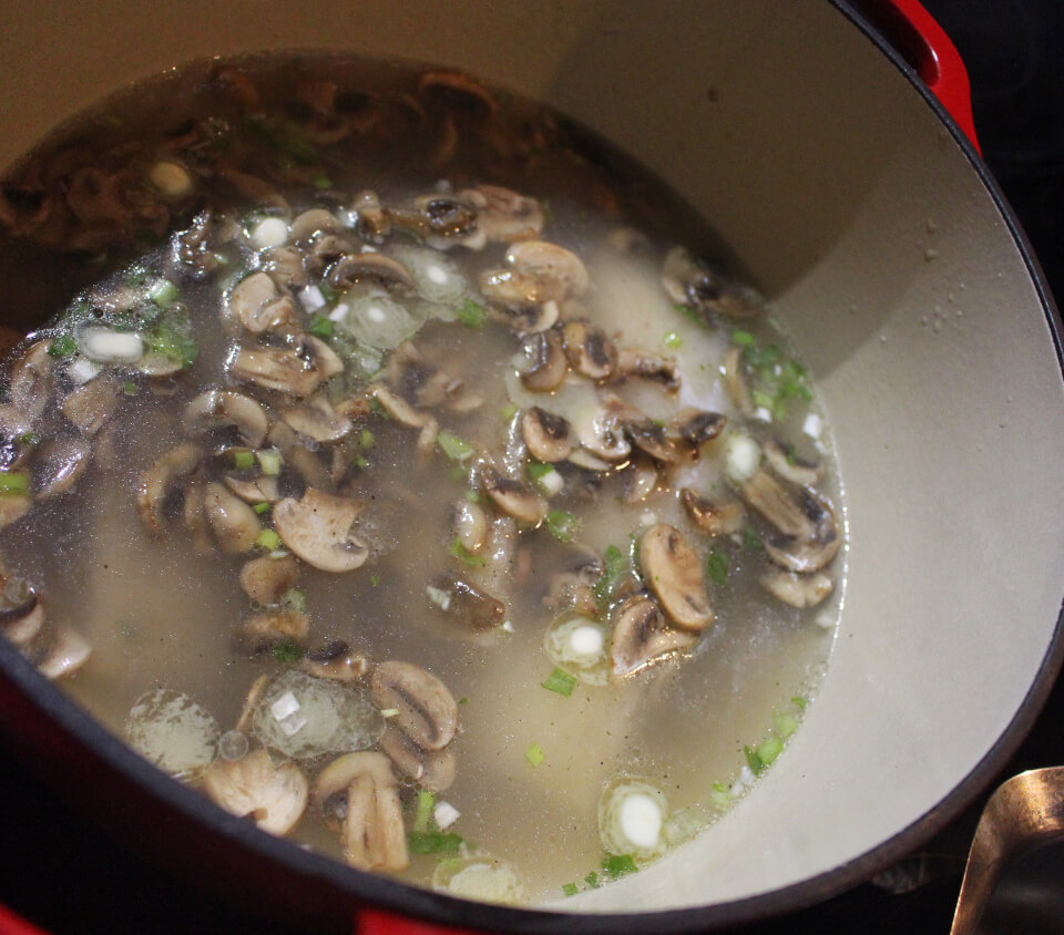 Julia Child Filets de Poisson Bercy aux Champignons