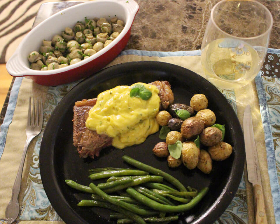 Julia Child Béarnaise Sauce Made in the Electric Blender Mastering the Art of French Cooking