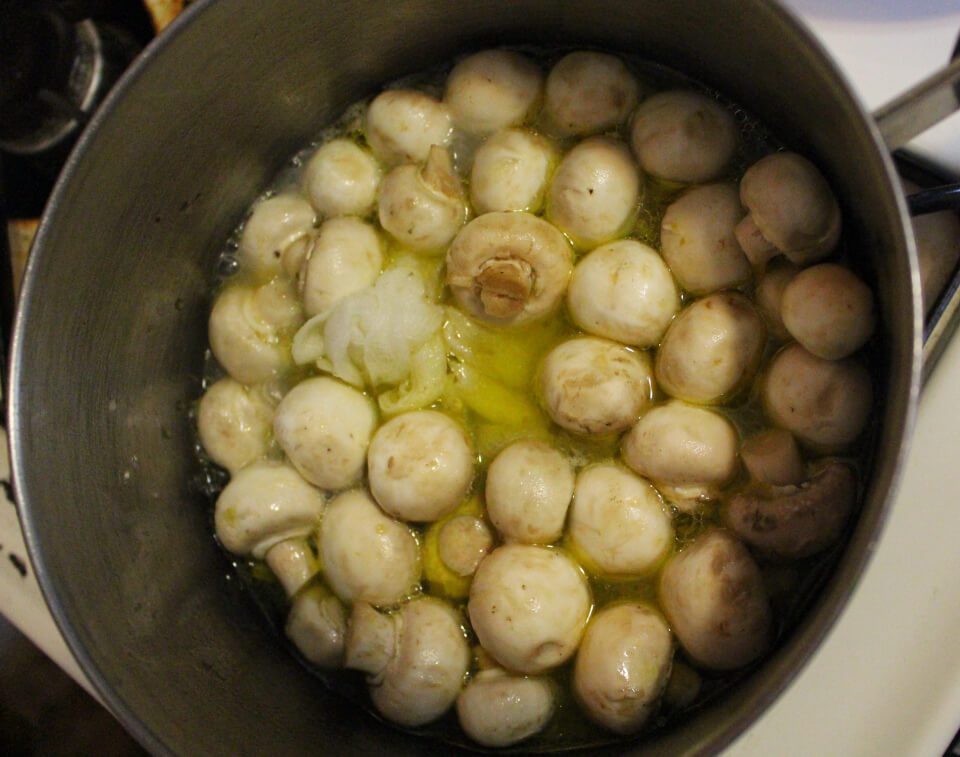 Julia Child Mushrooms a la Grecque