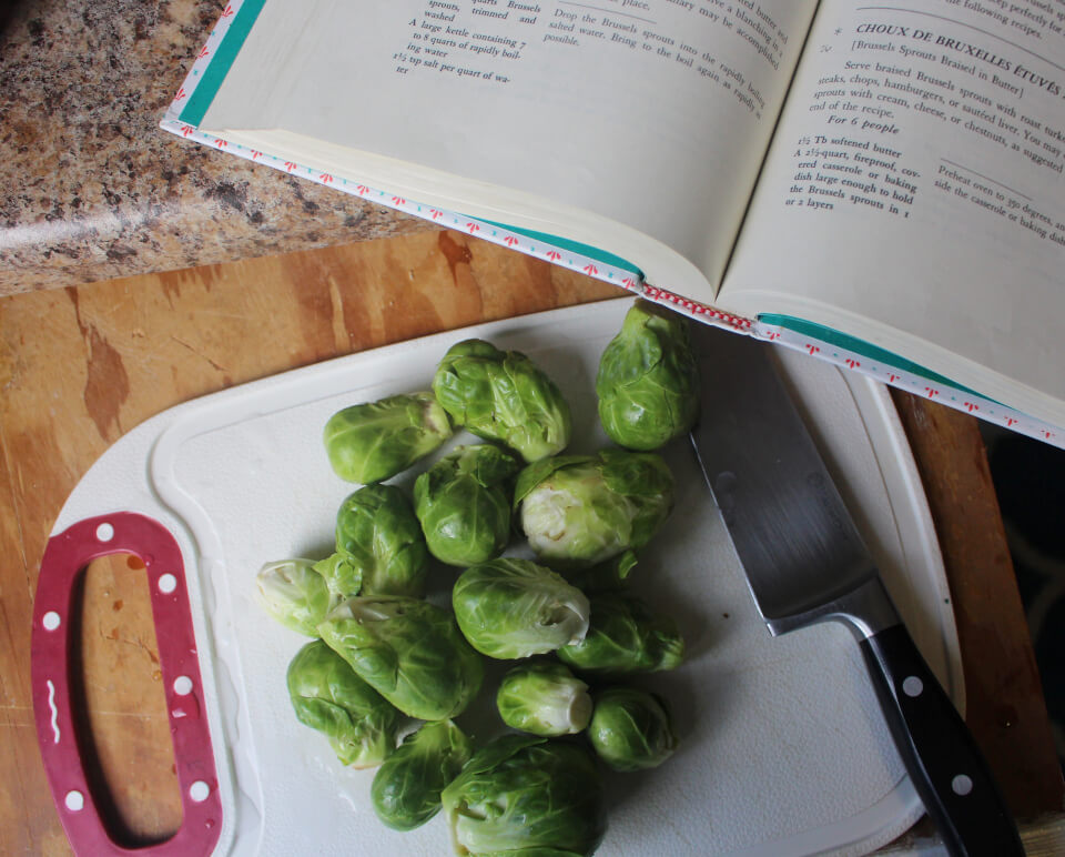 Julia Child Brussels Sprouts