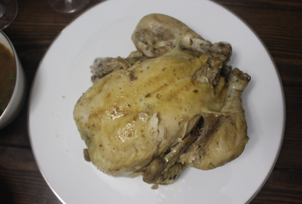 Poulet Poele a l'Estragon Julia Child