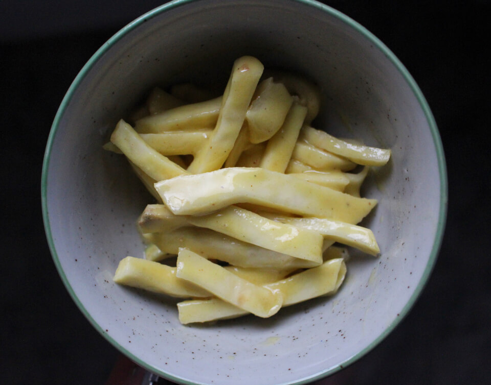 Julia Child's Celery Root in Mustard Sauce | Laura The Gastronaut