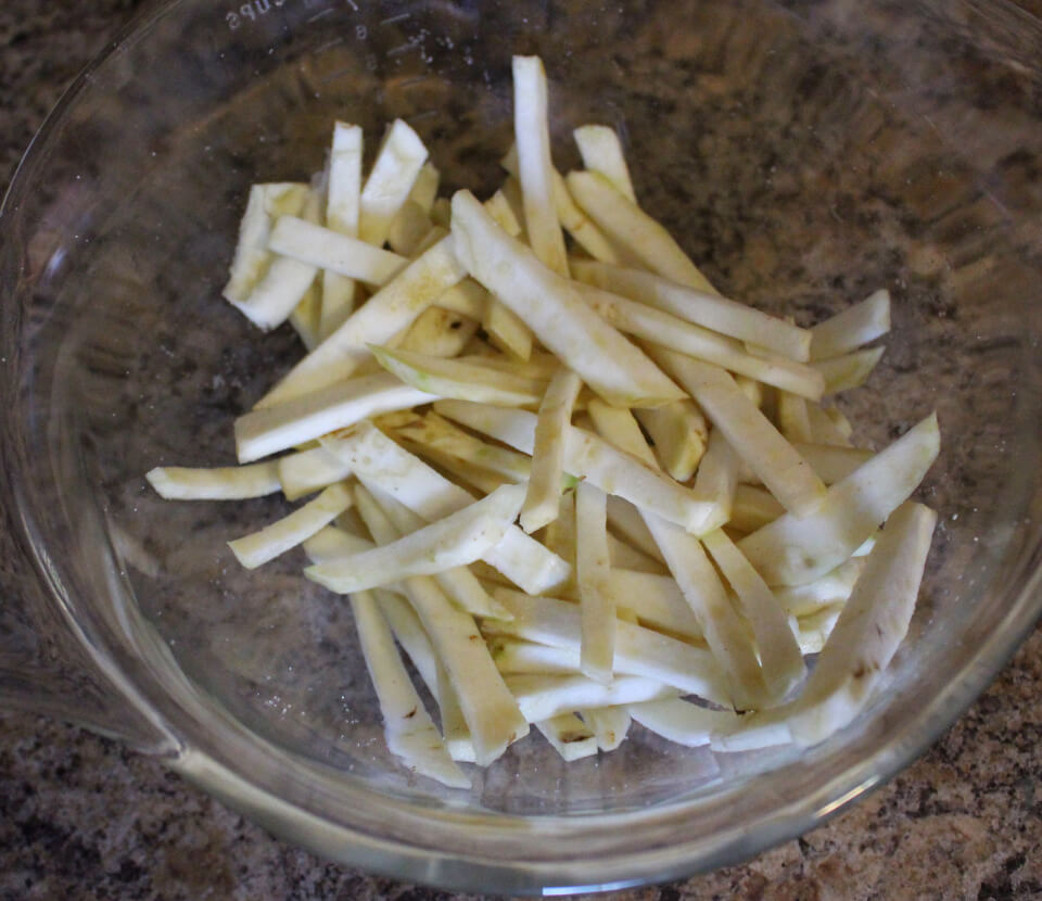 Julia Child Celery Root in Mustard Sauce
