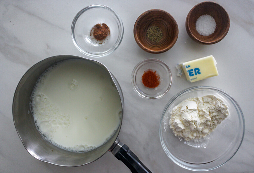 Cheese Souffle Ingredients