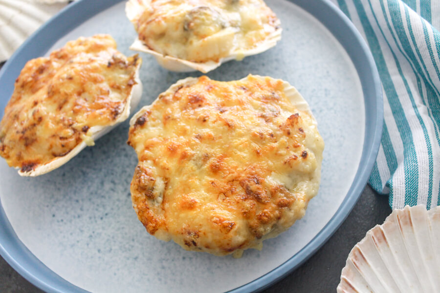 Julia Child Coquilles St Jacques a la Parisienne