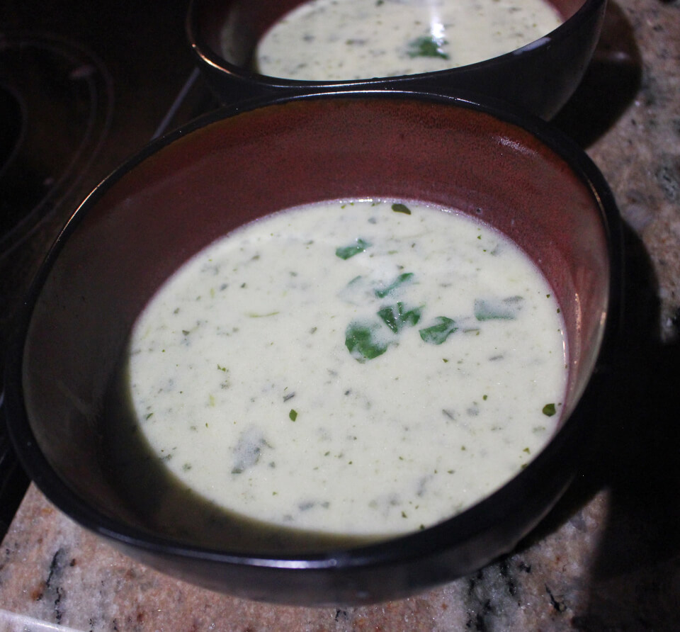 Potage Creme de Cresson Julia Child