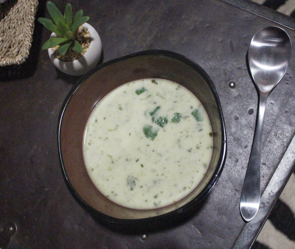 Cream of Water-cress Soup Laura The Gastronaut
