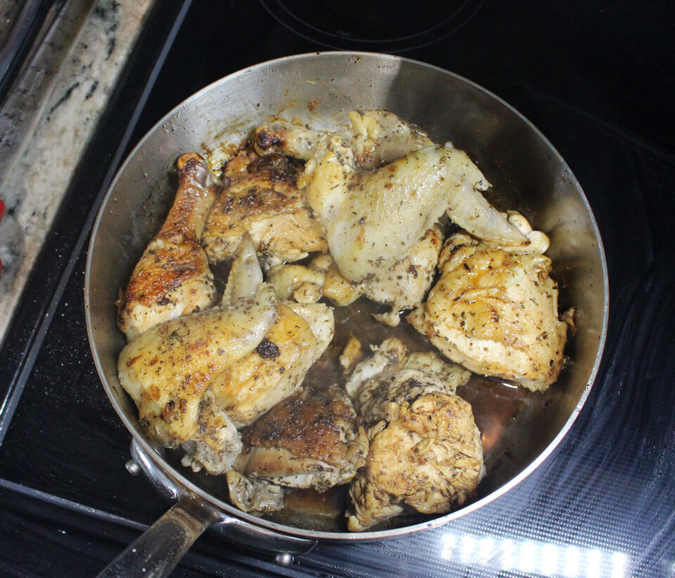 Julia Child Sauteed Chicken
