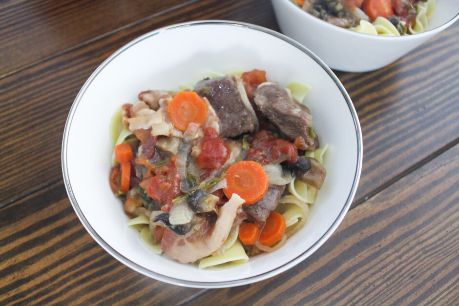 Julia Child Daube de Boeuf a la Provencale