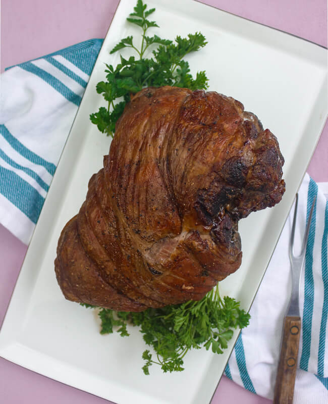 Julia Child Stuffed Leg or Shoulder of Lamb