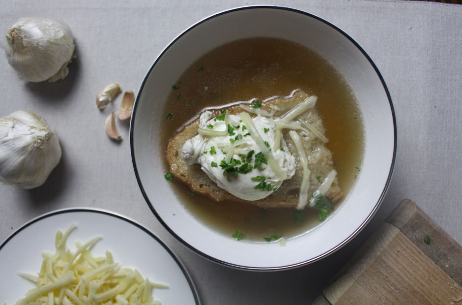 Garlic Soup Julia Child