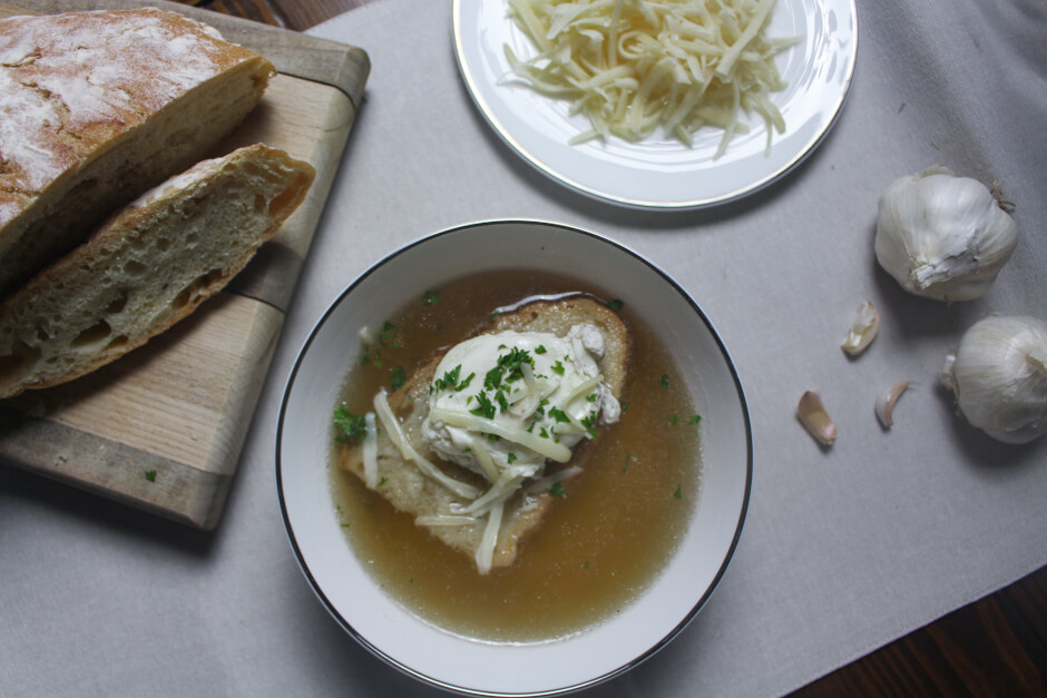 Soupe a l'Oeuf, Provencale Julia Child