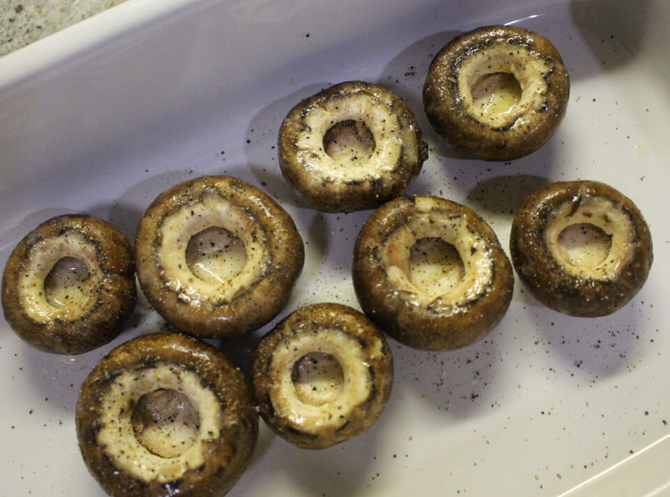 Julia Child Broiled Mushroom Caps