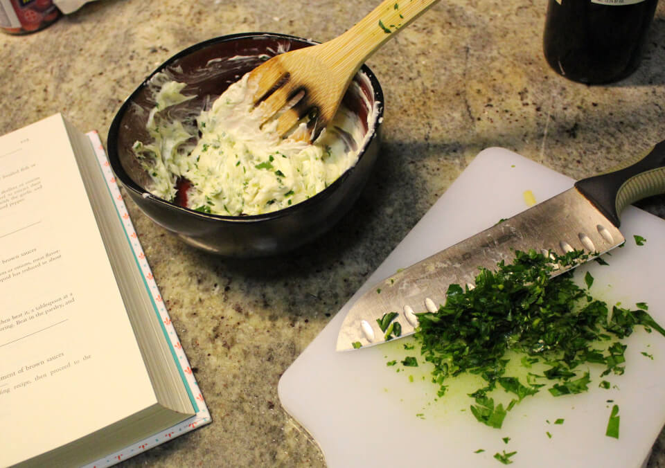 Julia Child Parsley Butter Mastering the Art of French Cooking