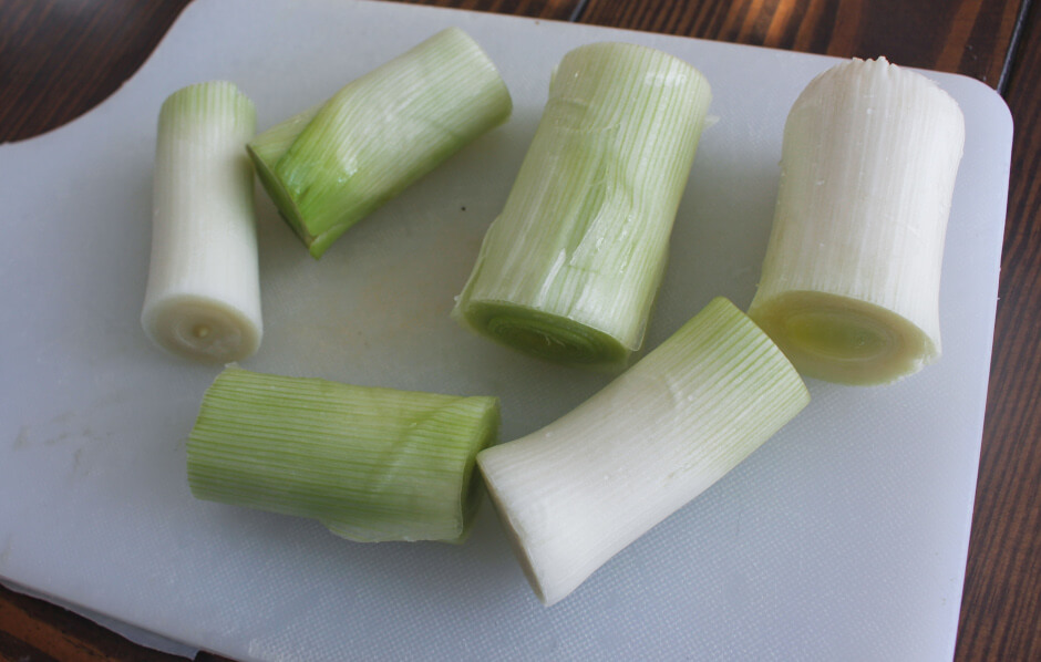 Julia Child Leeks