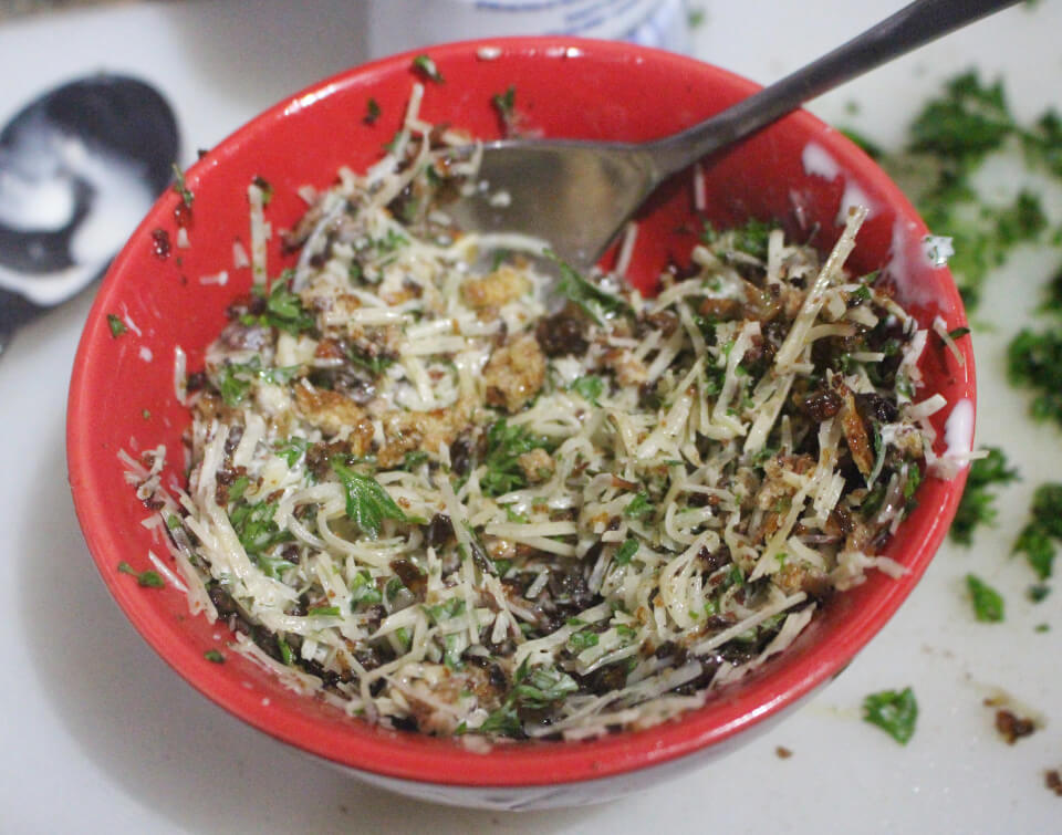 Julia Child's Stuffed Mushrooms