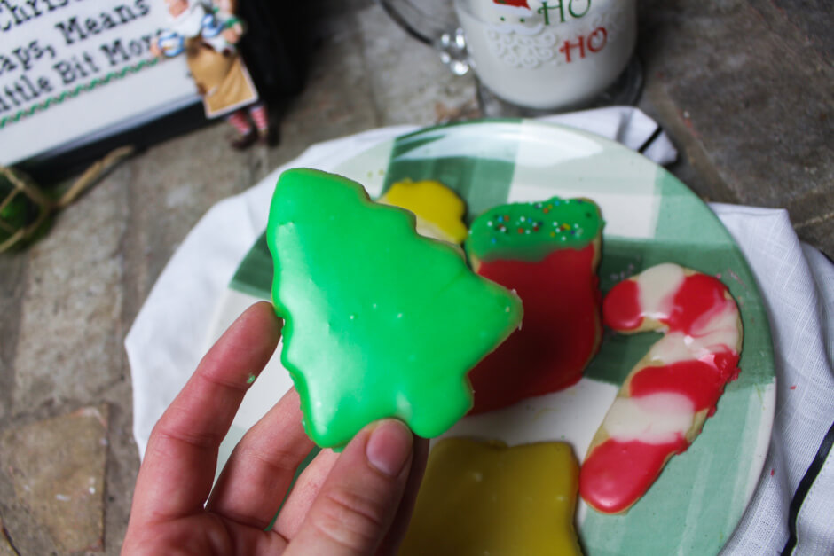 Christmas Tree Sugar Cookie Recipe