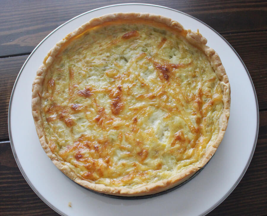 Leek Quiche Julia Child