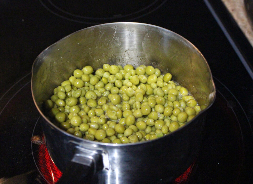 Julia Child's Canned Peas