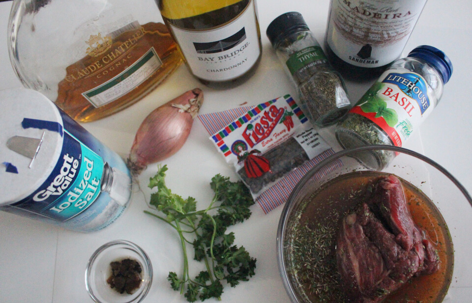 Julia Child Marinade for Beef Filet