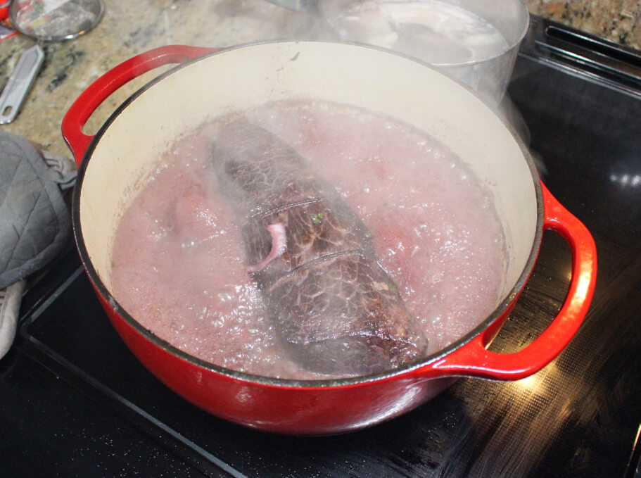 Julia Child Beef Braised in Red Wine