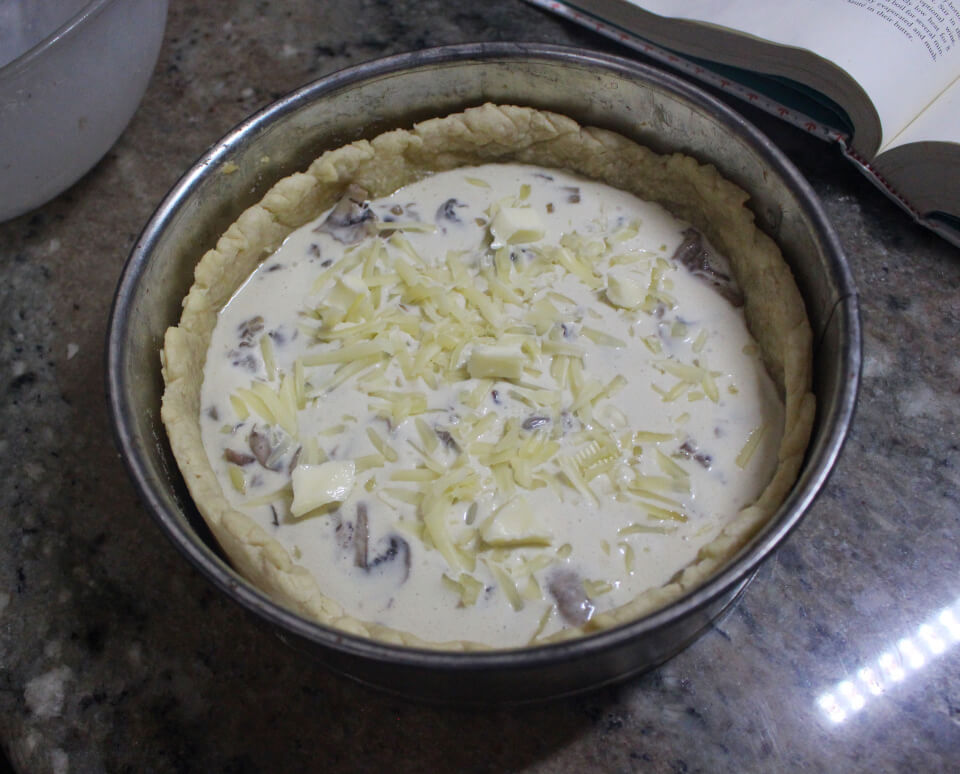 Mushroom Quiche Julia Child