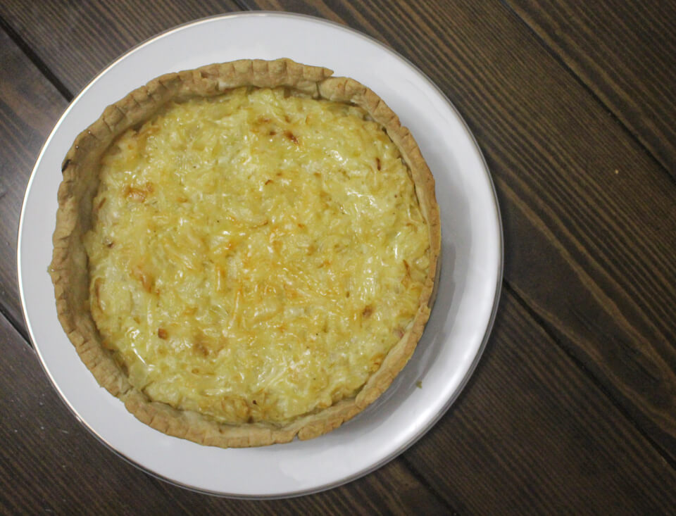 Julia Child Onion Quiche Mastering the Art of French Cooking