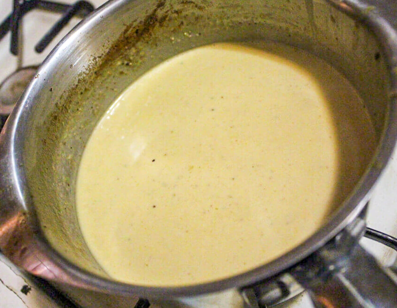 Cream Sauce for Julia Child's Roast Chicken