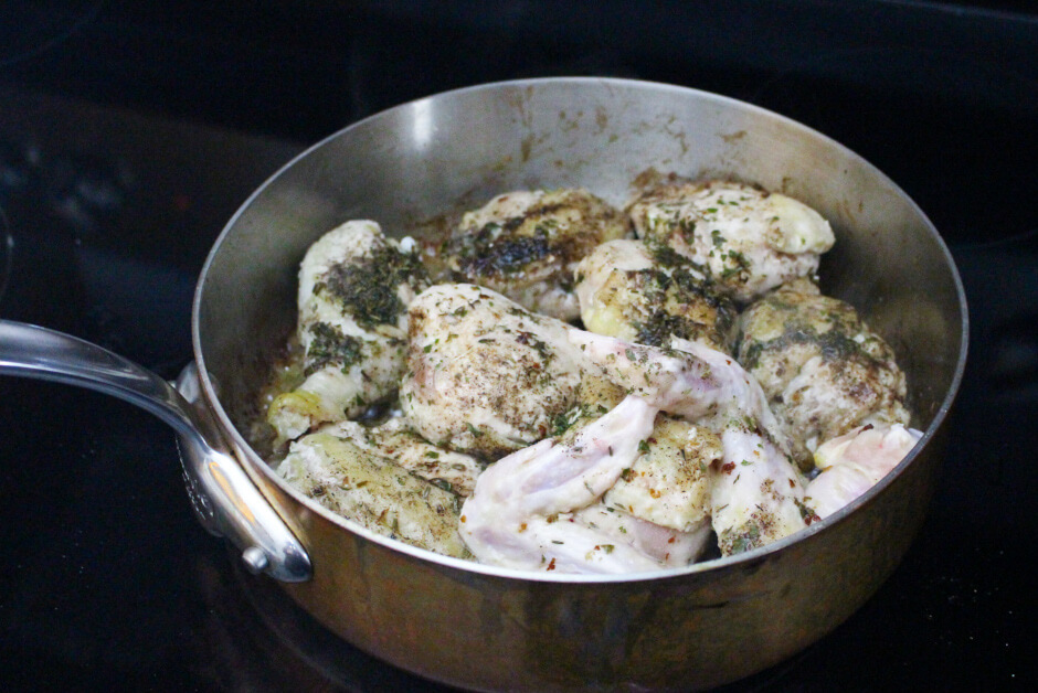 Julia Child Poulet Saute aux Herbes de Provence