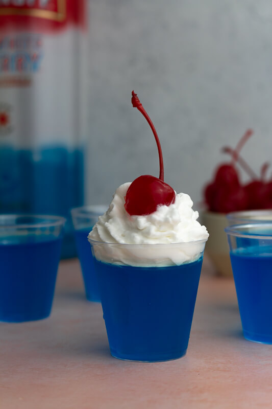 Red White and Blue Jello Shots Recipe