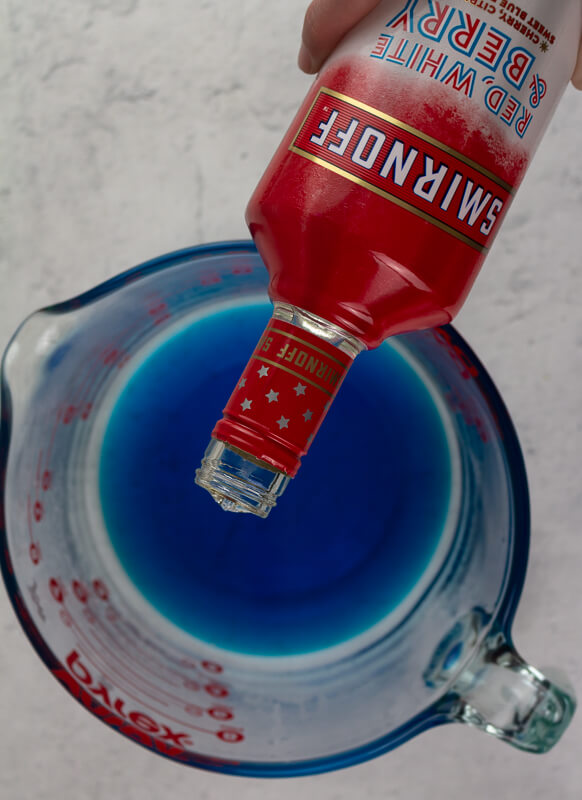 Blue Berry Vodka Jello Shots
