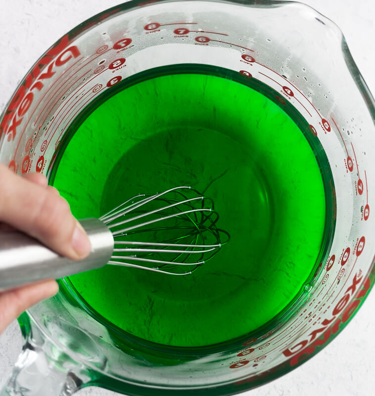 Green Apple Caramel Vodka Jello Shots Recipe
