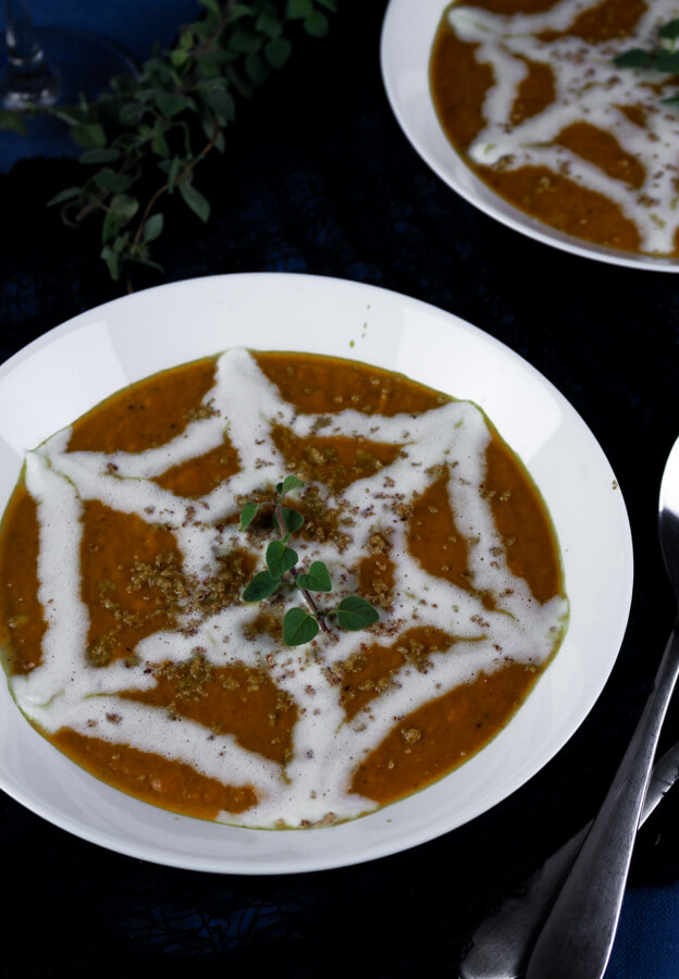 Cheesy Pumpkin Soup