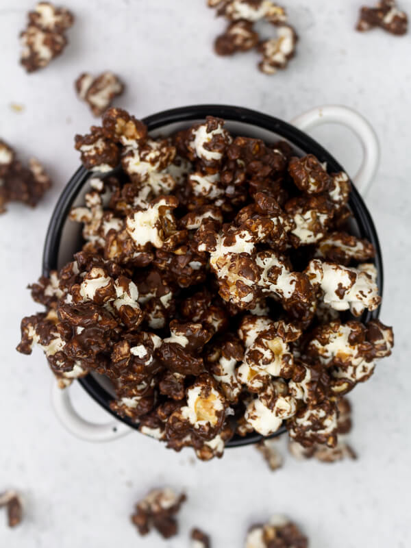 peanut butter chocolate popcorn recipe