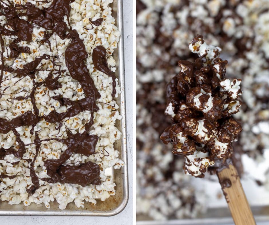 chocolate coated popcorn recipe