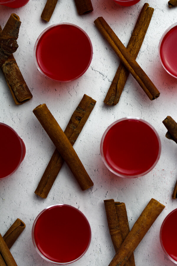 Fireball Cinnamon Whiskey Jello Shots Recipe