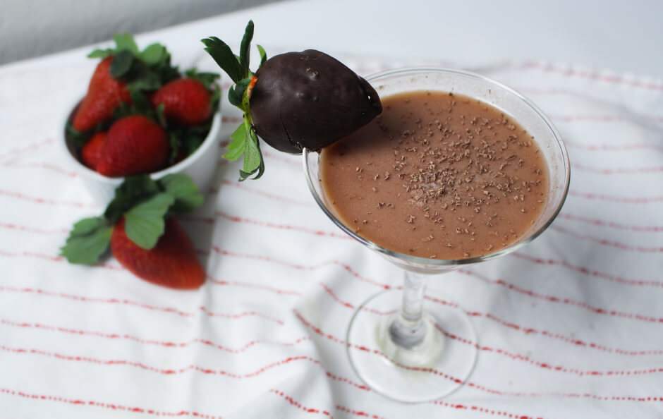 Chocolate-Covered Strawberry Cocktail Recipe