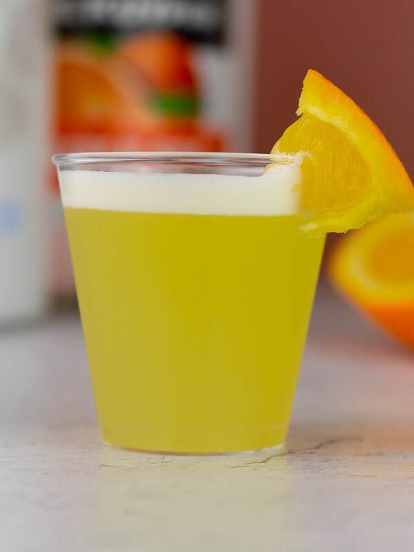 Orange Whipped Cream Vodka Shots Recipe