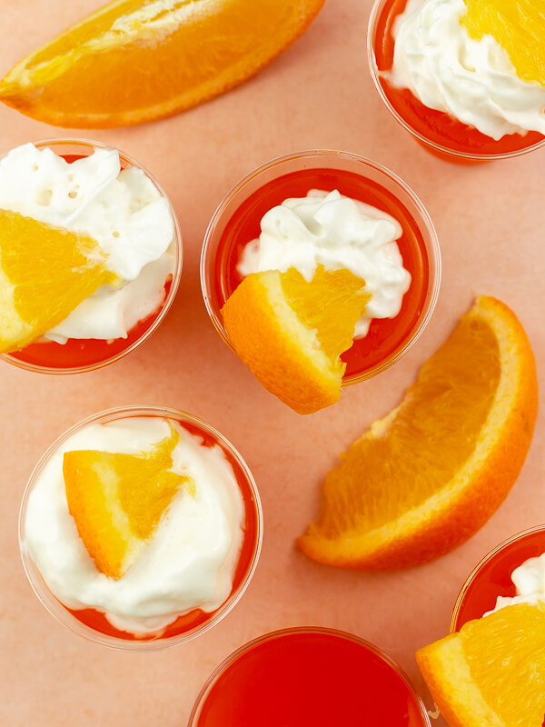 Orange Dreamsicle Jello Shots Recipe