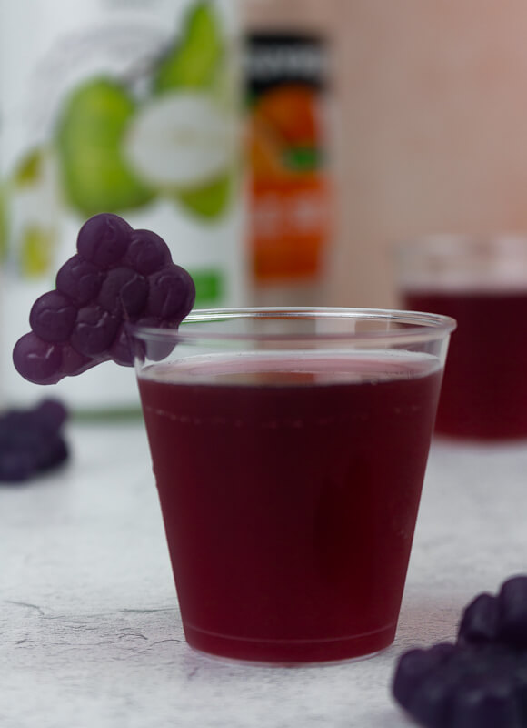 Grape Vodka Shots Recipe with Triple Sec and Pear Vodka