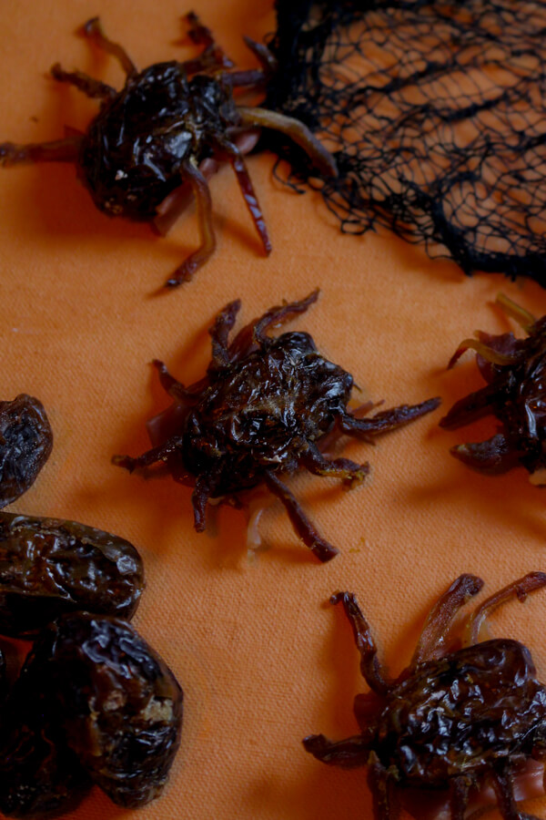 Halloween Roaches with Dates and Proscuitto Recipe