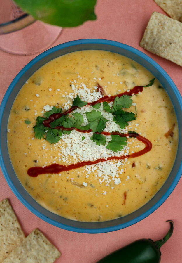 Homemade Queso Dip Laura The Gastronaut