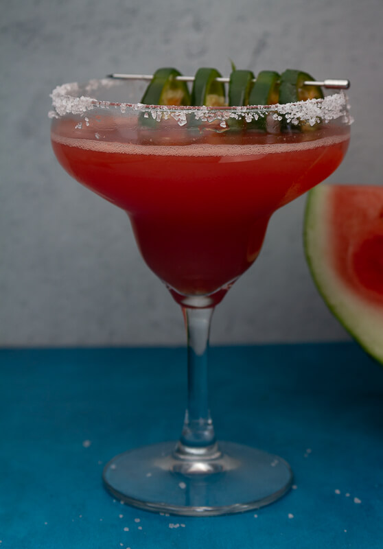 Jalapeno Margarita Recipe with Watermelon