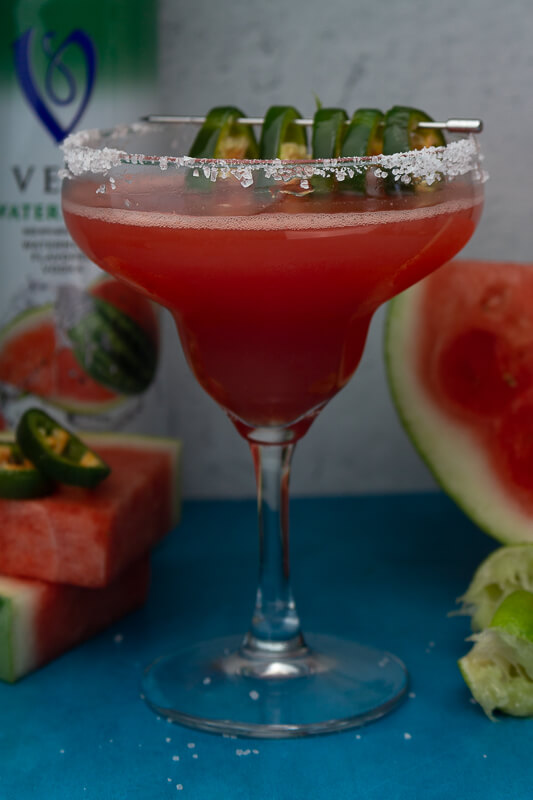 Spicy Jalapeno Watermelon Margarita Recipe
