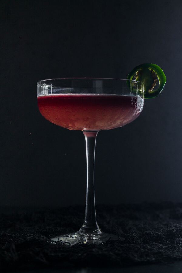 Devil's Margarita- red wine margarita recipe