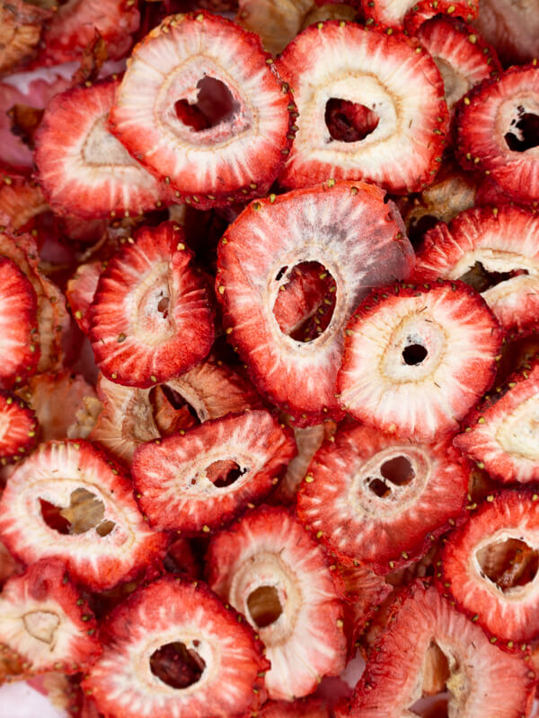 dried strawberry snacks