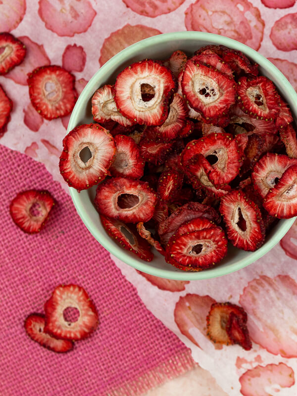 Oven Dried Strawberries Recipe
