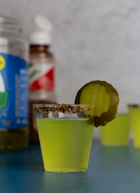 pickle shot glass